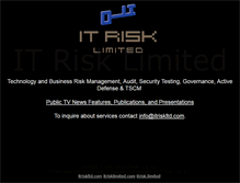 Tablet Screenshot of itriskltd.com